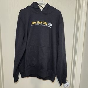 The North Face Limited Edition NYC New York City Black Hoodie Men's XL NWT